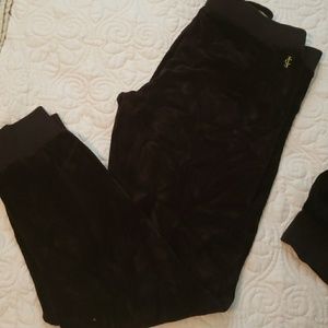 Juicy couture modern style track slim pant